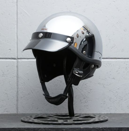 【数量限定品】BORN FREE SHORTY ハーフヘルメット メッキ